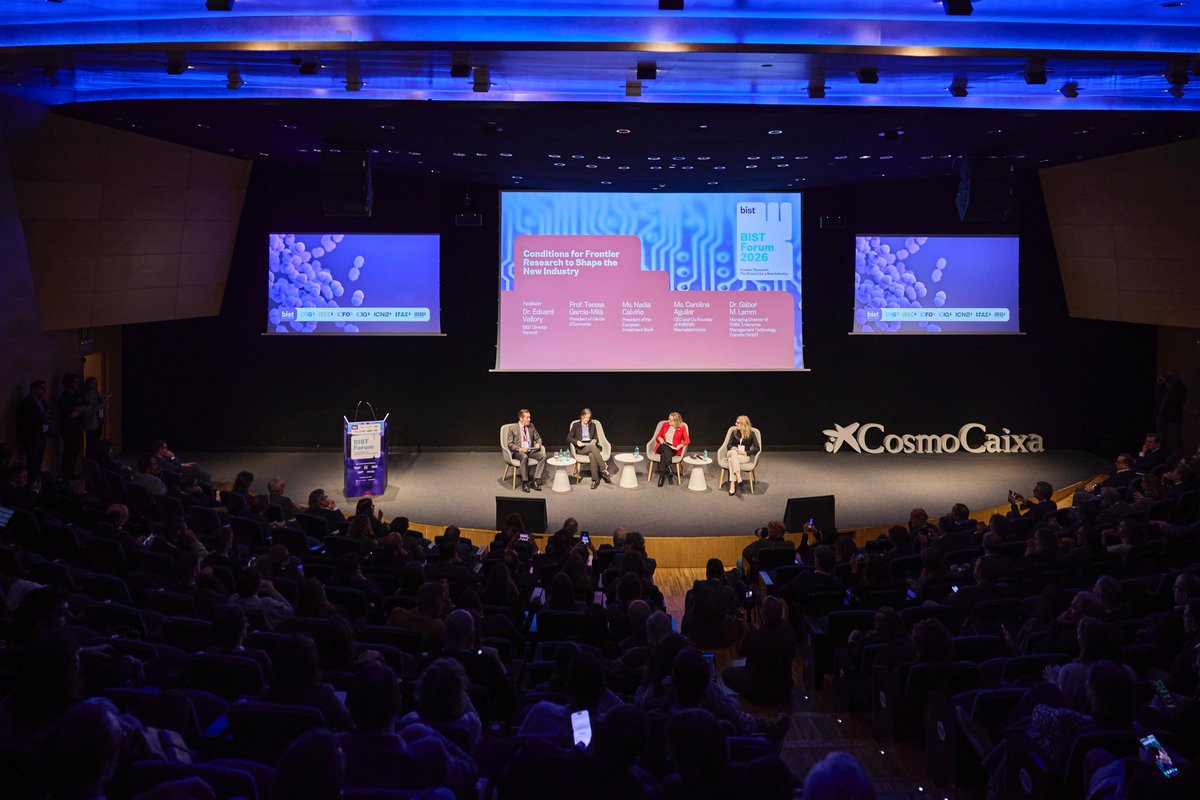 BIST-Barcelona Institute of Science and Technology tweet media