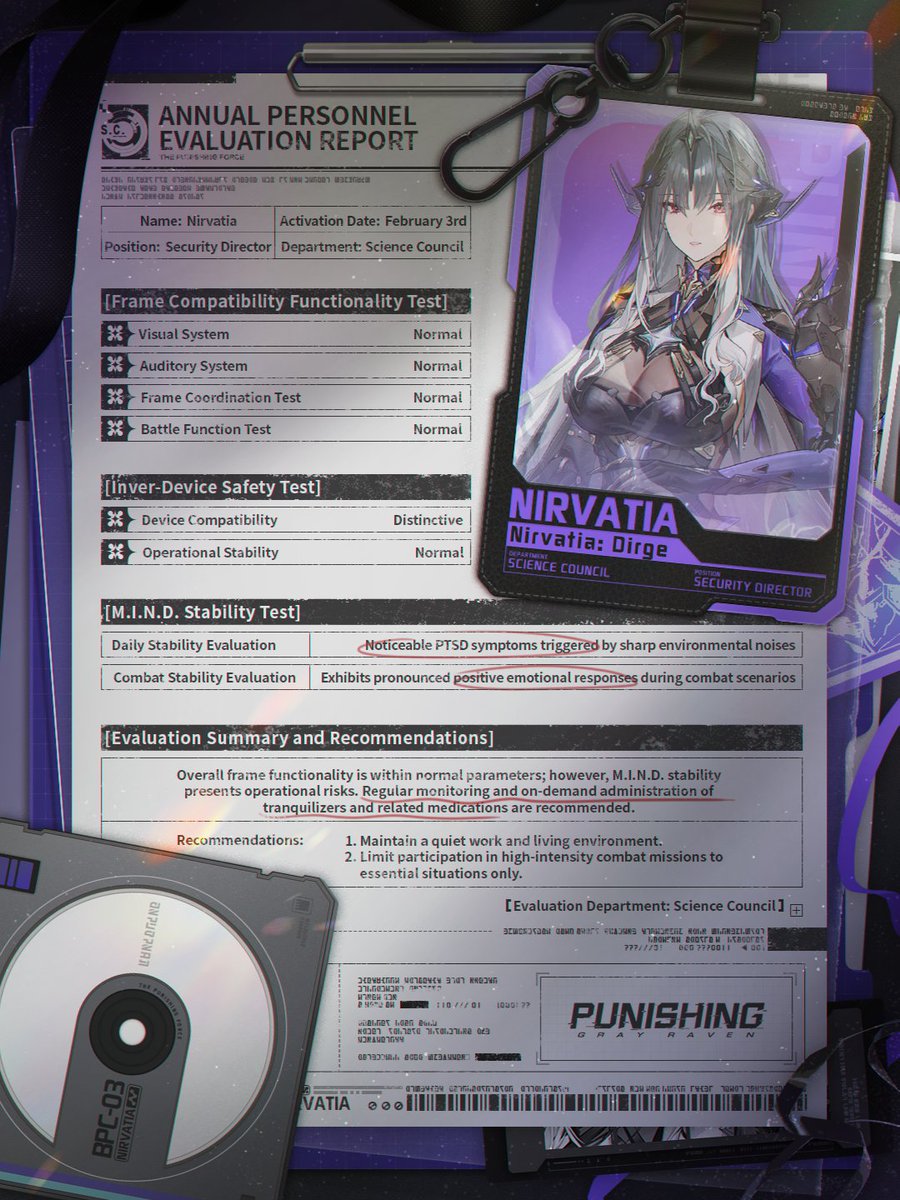 Punishing: Gray Raven tweet media