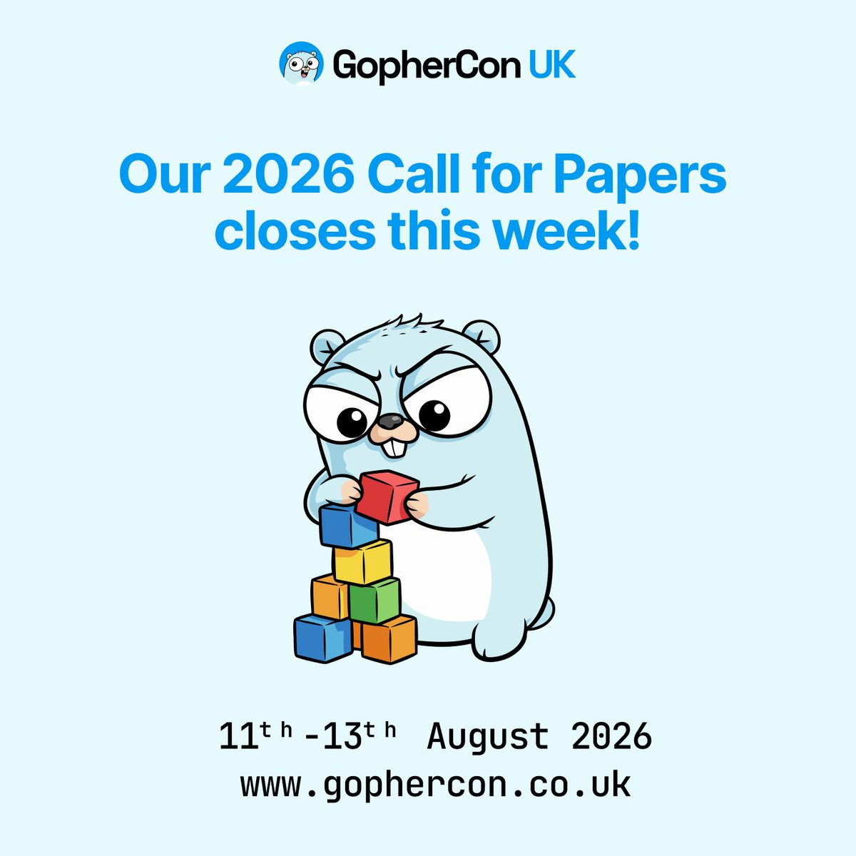 GopherCon UK tweet media