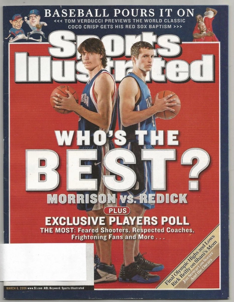 Sports Illustrated cover, 20 years ago today.
