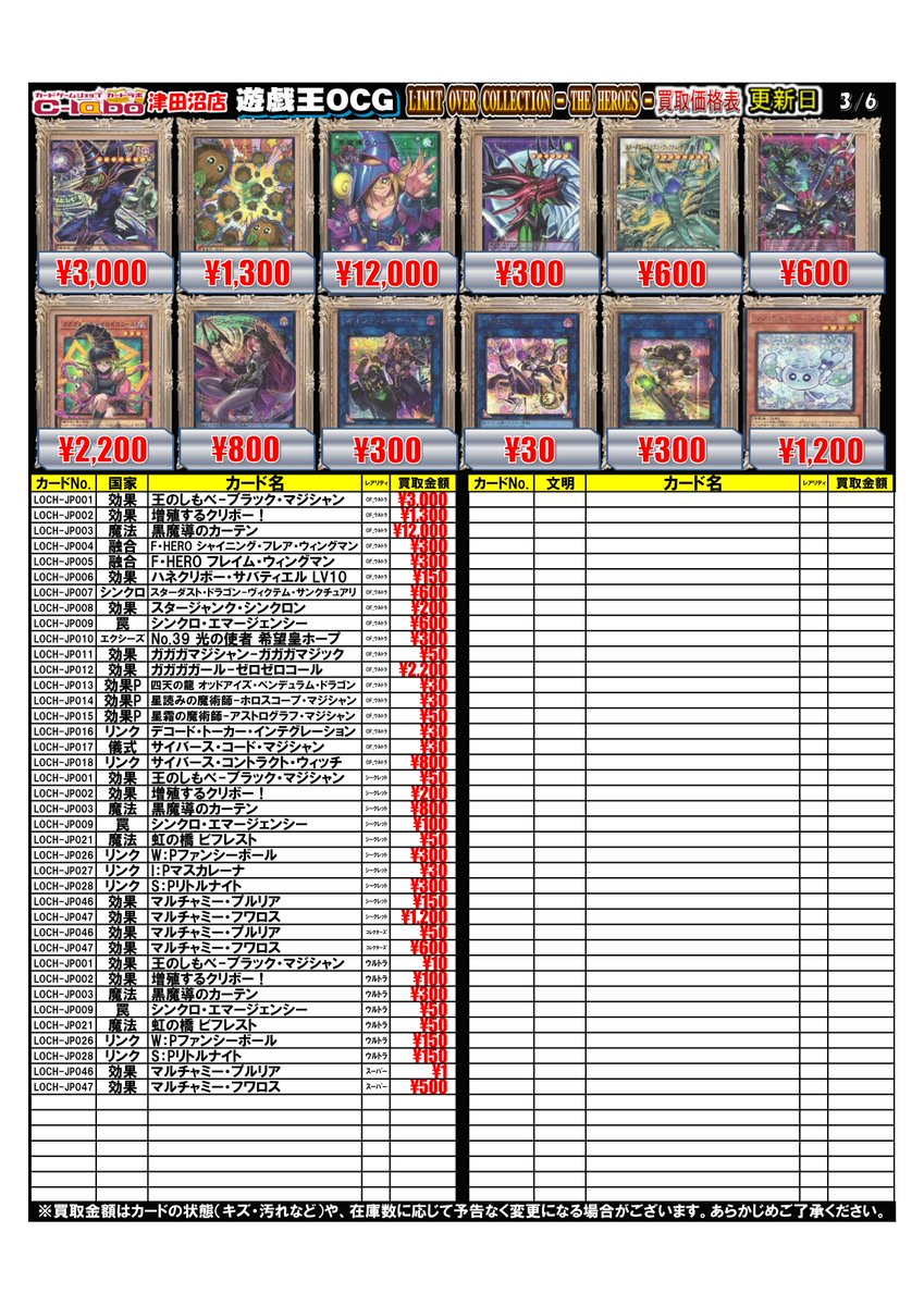 遊戯王 買取情報】 #遊戯王OCG より 『LIMIT OVER COLLECTION - THE