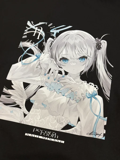 サンクリで頒布するTシャツ、届きました〜!! 当社比使いやすいかっこかわいいデザイン目指しました!気に入ってます 後ほどお品書きアップしますね! #サンクリ