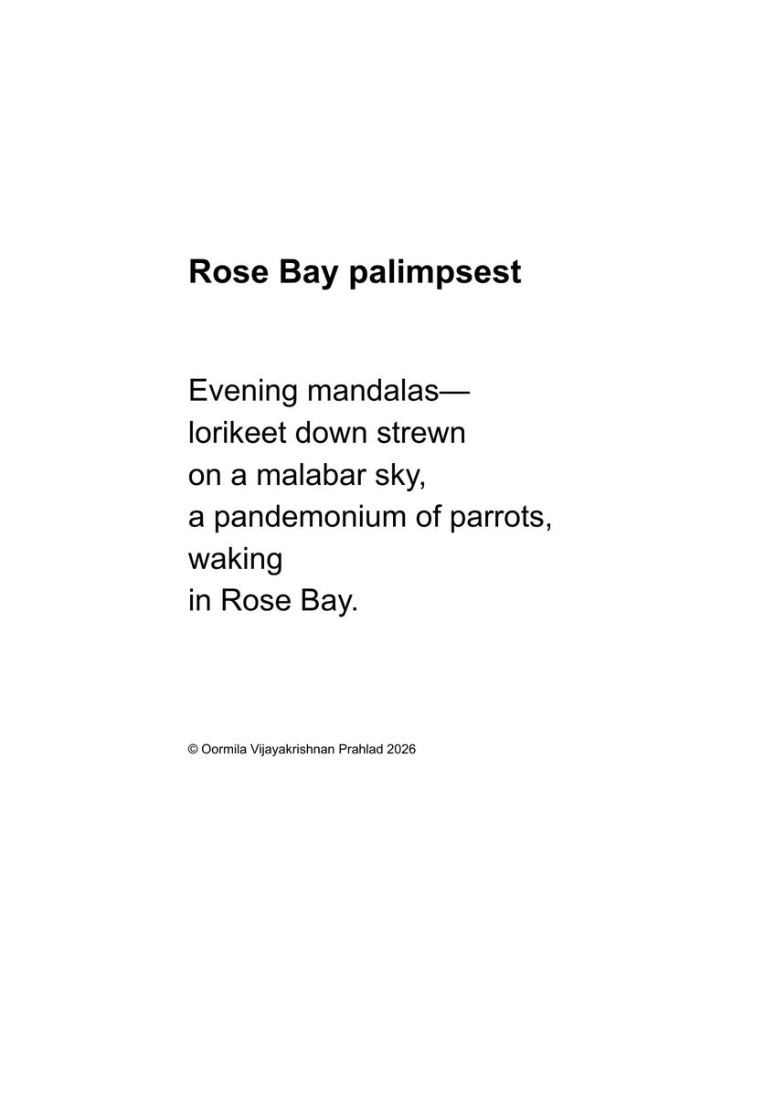 oormilaprahlad's tweet image. Here’s a 17-word fragment from a longer imagistic palimpsest I’m writing layering memory and place: Sydney, and the west coast of India. It’s part of my #residency work. (Art by me 🎨🖌️) Thank you for hosting @MatthewMCSmith @blackboughpoems 
#fragmentsfriday #writerinresidence