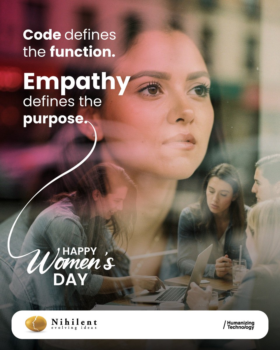 Nihilent's tweet photo. Happy Women's Day!

#InternationalWomensDay #WomenInTech #WomenInLeadership #HumanizingTechnology #InclusiveWorkplace #EmpathyInLeadership #CelebrateWomen #WomenWhoInspire #WomenAtWork #WomenEmpowerment #Nihilent https://t.co/CCPGnj53xx
