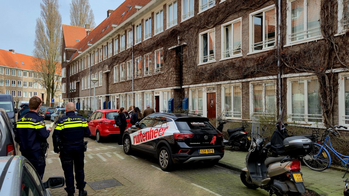 Explosie en grote brand in de Herculesstraat