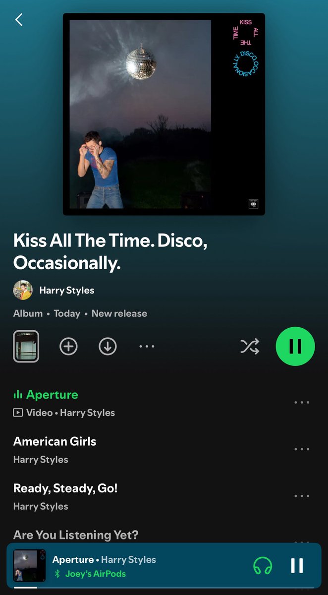 first listen 🎧