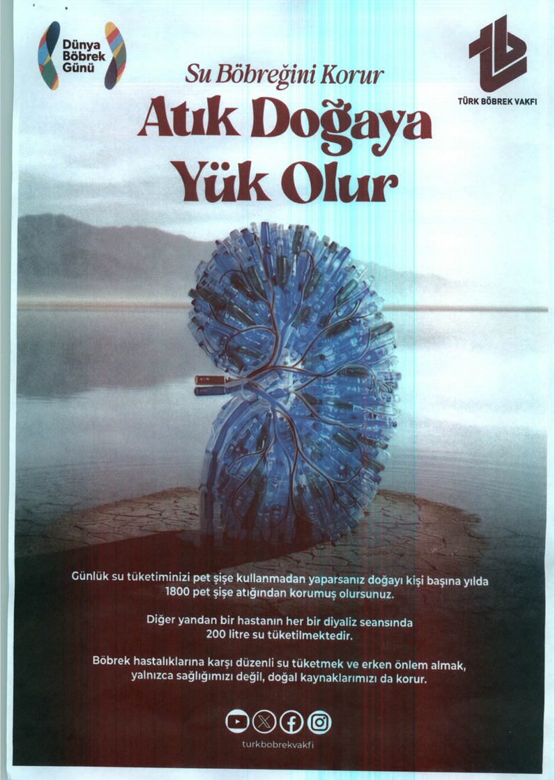 van_ilnufus's tweet photo. "Dünya Böbrek Günü" münasebetiyle 10 Mart 2026 tarihinde İstanbul Kadıköy'de, "Herkes İçin Böbrek Sağlığı: İnsanlara Özen Gösterin, Gezegeni Koruyun" teması altında hem bedenimize hem de dünyamıza iyi bakmanın önemini vurgulayacağımız bir farkındalık etkinliği gerçekleştireceğiz. https://t.co/BXxh7VGBeA