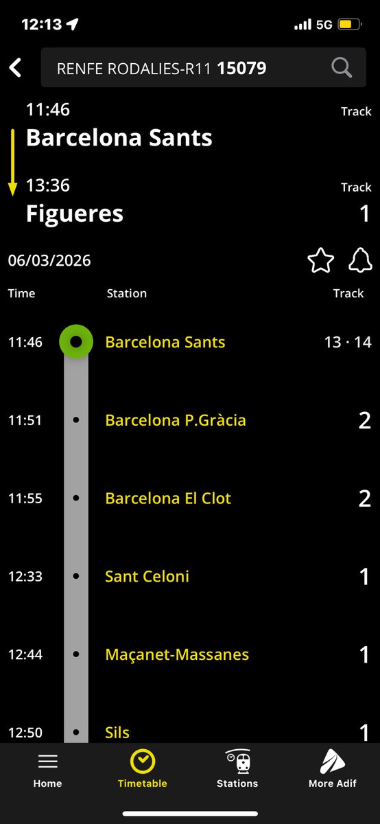 Bon dia <a href="/rodalies/">Rodalies Catalunya</a> em podrieu dir que ha passat amb aquest tren si us plau? i quan sortira un R11 des de Sants ? 🙏🏼