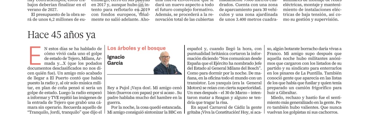 IgnacioGarciaRo's tweet photo. Adjunto artículo publicado en Diario de Jerez. https://t.co/g6TPFGLF2Z