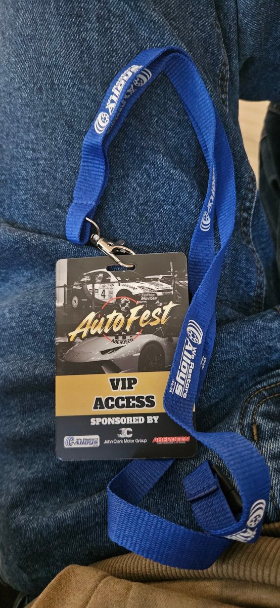 DLPhotography_5's tweet photo. My pass for Autofest Aberdeen has arrived 🙌 cant wait for the first car show of the season look forward to see yous all in a few weeks https://t.co/3ypSvZGbE6
