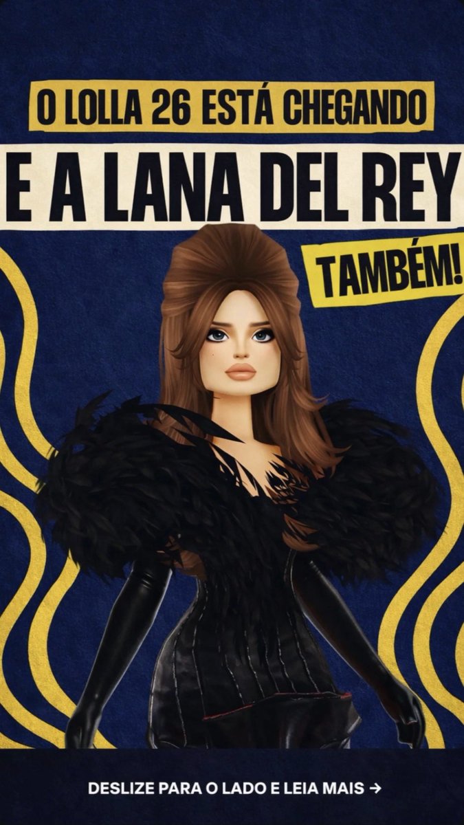 🚨FOTO PROMOCIONAL DA LANA DEL REY PAR LOLLA 26🚨