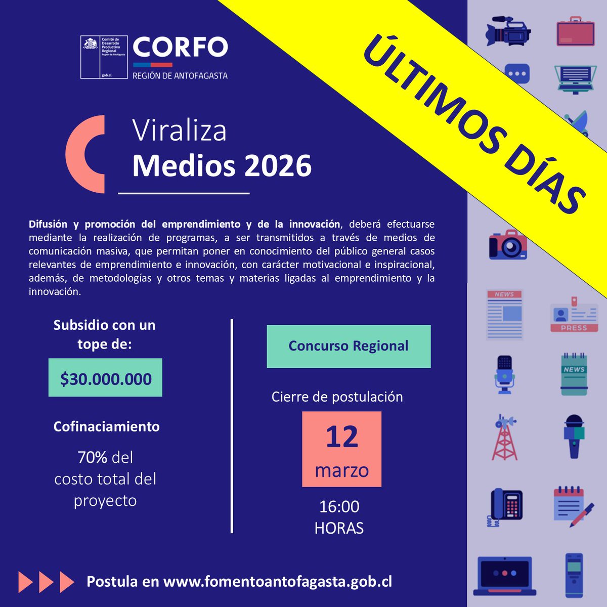 Comité Corfo Antofagasta tweet media