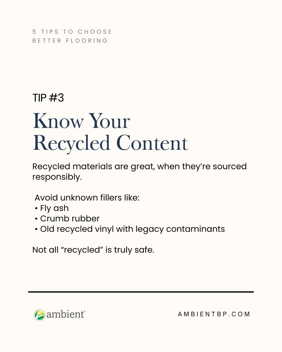 Ambient™ Building Products tweet media