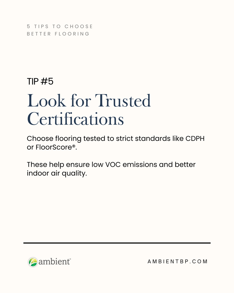 Ambient™ Building Products tweet media