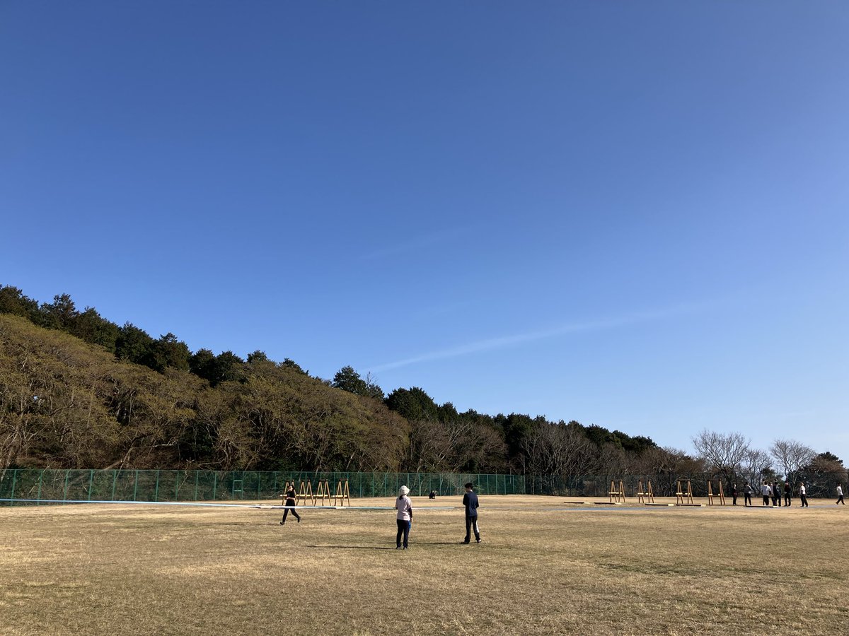 seikei_ac's tweet photo. 成蹊大学アーチェリークラブです！
今日から春合宿が始まりました！💪🔥
今日は皆で射場設営をしました✨️ https://t.co/2h69d1E2ov