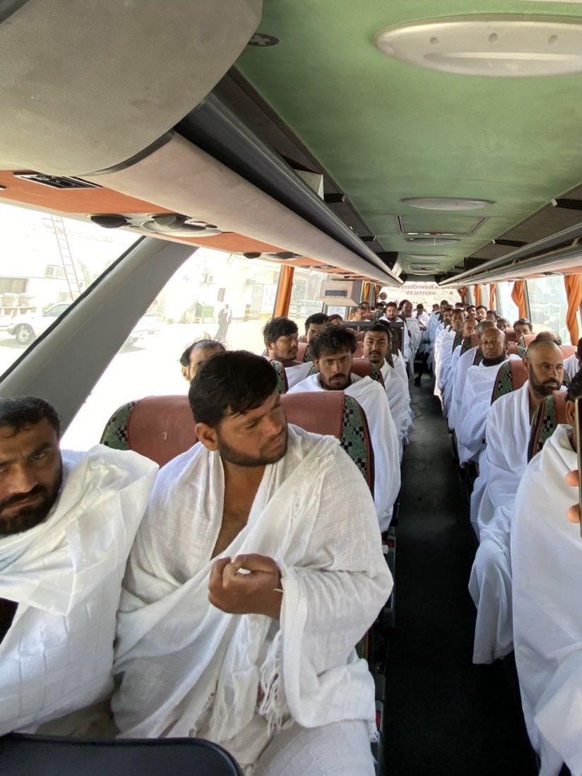 قامت ( جمعية الدعوة والإرشاد بحي السر ) 
اليوم الجمعة  بتاريخ 17 / 9 / 1447هـ 
بتنفيذ رحلة عمرة لعدد (50) معتمر

نسأل الله الأجر والثواب لمن دعم هذا العمل المبارك وأن يكون بميزان حسناته.