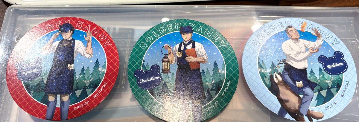交換】ゴールデンカムイ 森の星空カフェ ツリービレッジ 特典
