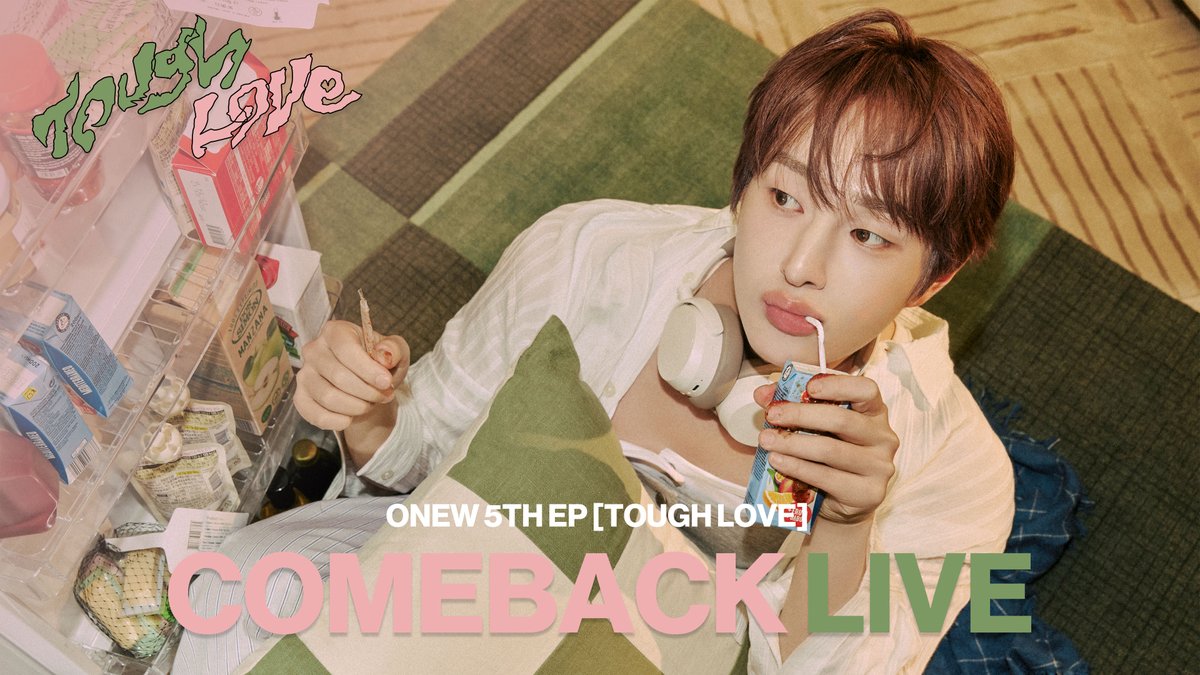 온유 ONEW 5TH EP [TOUGH LOVE] COMEBACK LIVE

youtube.com/live/PG93dRmBL…

2026.03.09 8:30PM (KST)

#온유 #ONEW
#ONEW_TOUGH_LOVE #TOUGH_LOVE #터프러브