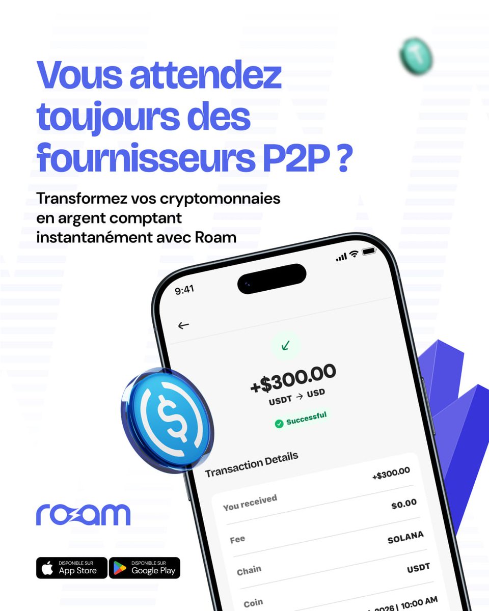 Ptdrrrr, celui qui attend encore ses fournisseurs les temps ci 🙌🏾. 

Avec <a href="/WithRoamApp/">Roam</a> tu peux transformer tes crypto-monnaies facilement. 

Learn more about Roam: withroamapp.onelink.me/clbf/2r8p7351