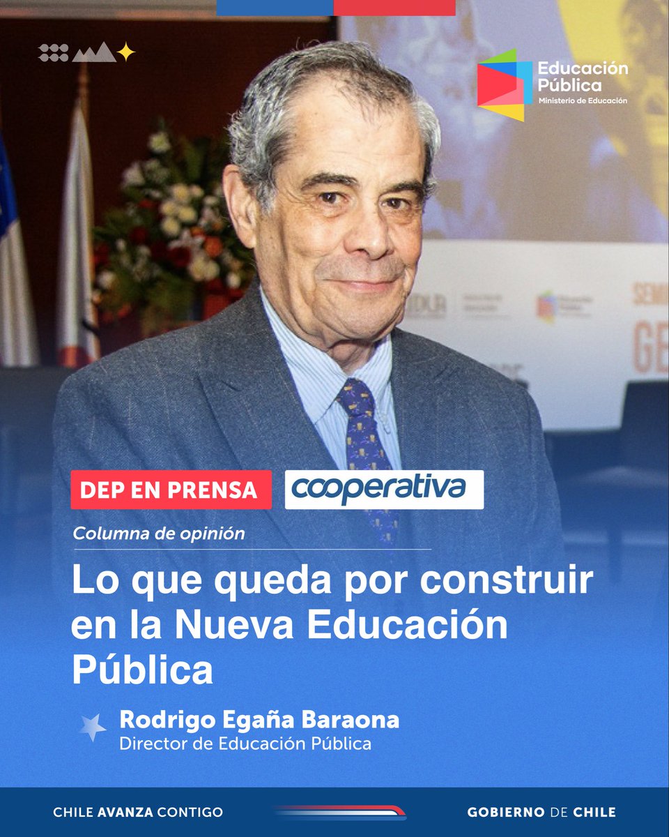 Dirección de Educación Pública de Chile (DEP) tweet media