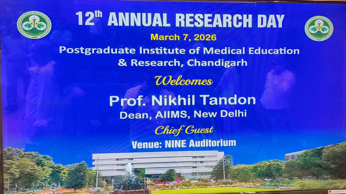 PGIMER Chandigarh tweet media