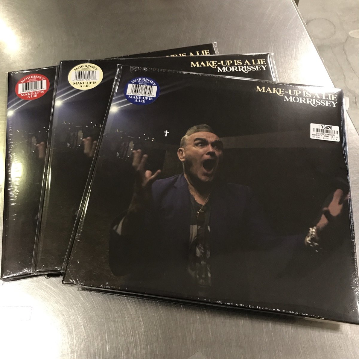新譜入荷】 🔹MORRISSEY『Make-up Is A Lie』LP モリッシーが自身14作 Morrissey Make-Up Is A Lie レコード LP