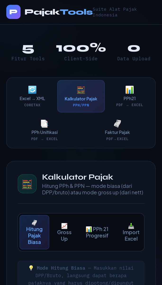 Irvan_signora91's tweet photo. @DitjenPajakRI WIN WIN SOLUTION NDASSSS MU

TOLOLLLL

DARIPADA PAKE KALKULATOR PAJAK PUNYA LU, PUNYA GW LEBIH LENGKAP, BISA NGITUNG BANYAK SEKALIGUS PULA https://t.co/CMDnYupBDR