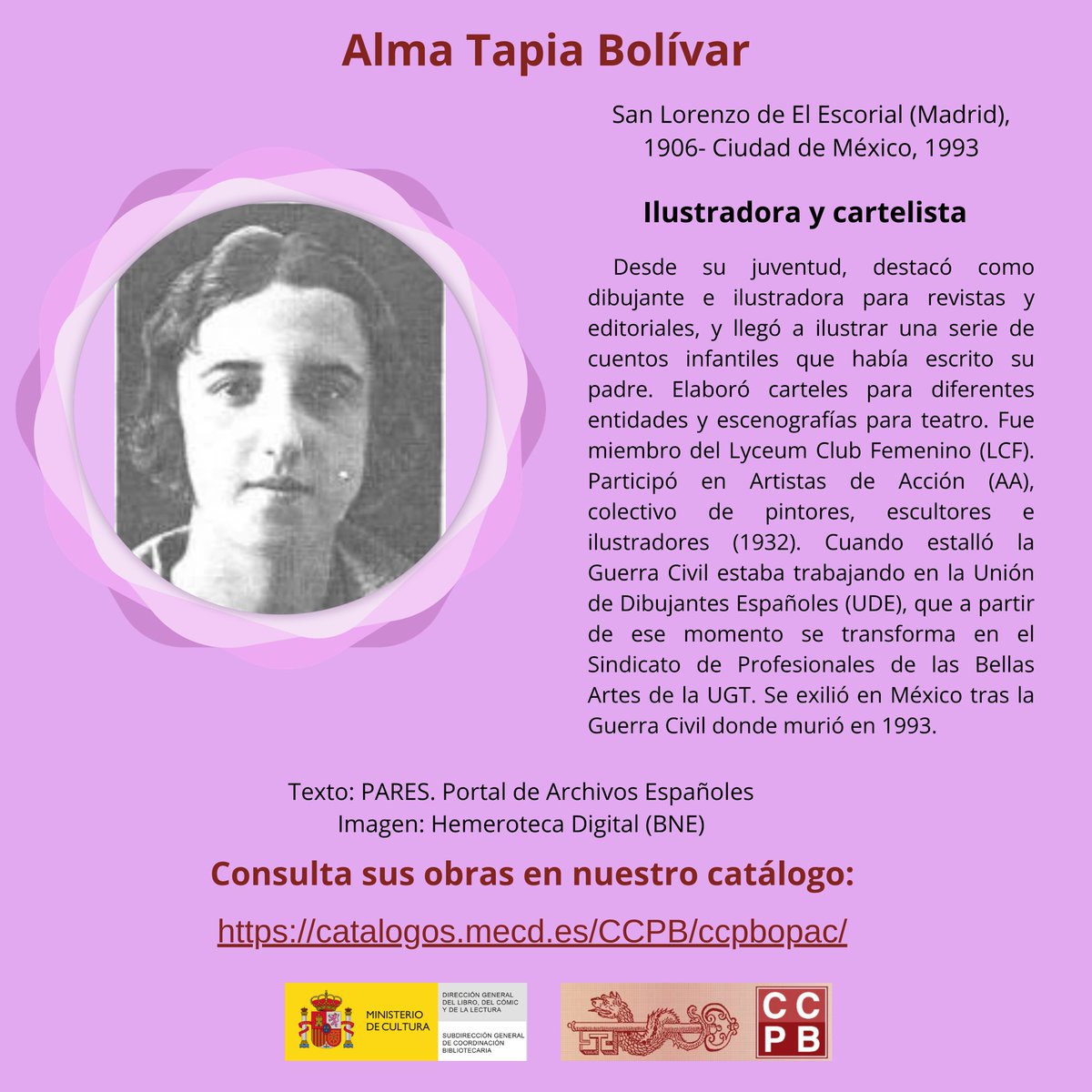 librolecturagob's tweet photo. Desde Catálogo Colectivo del Patrimonio Bibliográfico #CCPB de @culturagob celebramos el #DíaInternacionalDelaMujer (#8M) recordando la obra de 𝐢𝐥𝐮𝐬𝐭𝐫𝐚𝐝𝐨𝐫𝐚𝐬 que influyeron en la moda y el diseño. Descubre su obra en nuestro catálogo 👇
https://t.co/4vXECojedI https://t.co/9bJa4eEXn3
