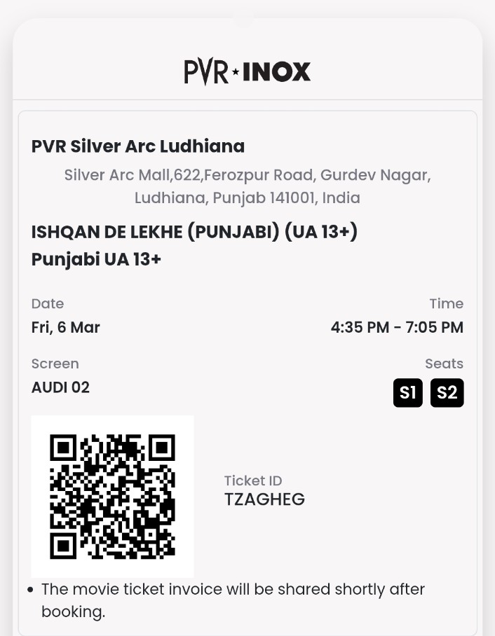 milan_017's tweet photo. We are currently in PVR Silver Arc Ludhiana Punjab Audi 2.
AC is not working fine and very hot weather in Audi.

Pls look into the matter promptly.
@_PVRCinemas  @PVRSupport https://t.co/9feSK21PT2