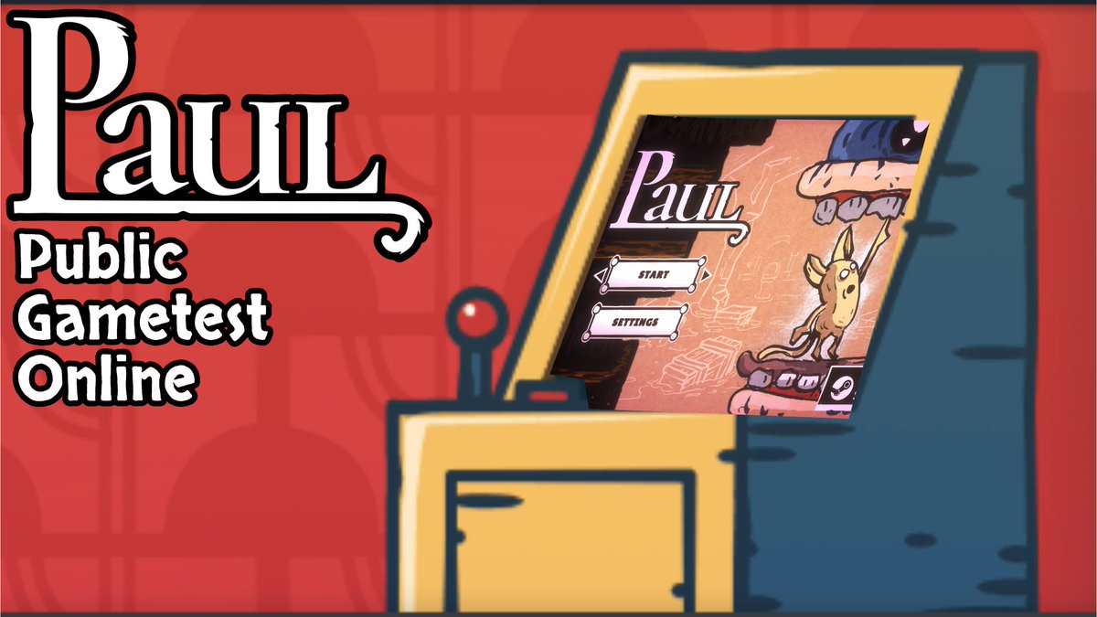First playable snippet of Paul is online! Check it out💛
blackpants.itch.io/paul

#indiegaming