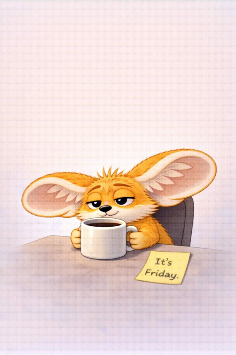 Friday Vibes: brain on airplane mode, responsibilities loading… slowly.
This fox is clocked out emotionally but still showing up cutely. 🦊✨

#WeekdayVibes #Friday #Fridaymotivation #fun #smile #today #life #humor #chillin #wit #times #funtimes #laughter #Memes #memesdaily
