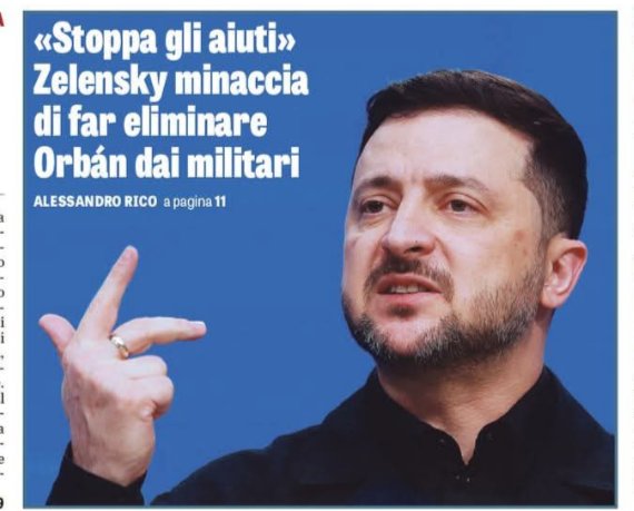 ClaudioDeglinn2's tweet image. ORA IL TERRORISTA NAZISTA ZELENSKI MINACCIA ORBAN DI MORTE!
HA BOMBARDATO IN UNGHERIA UN GASDOTTO DI VITALE IMPORTANZA PER IL POPOLO UNGHERESE!
E QUALCUNO VOLEVA DARE  A QUESTO TERRORIZZATA IL PREMIO NOBEL PER LA PACE!