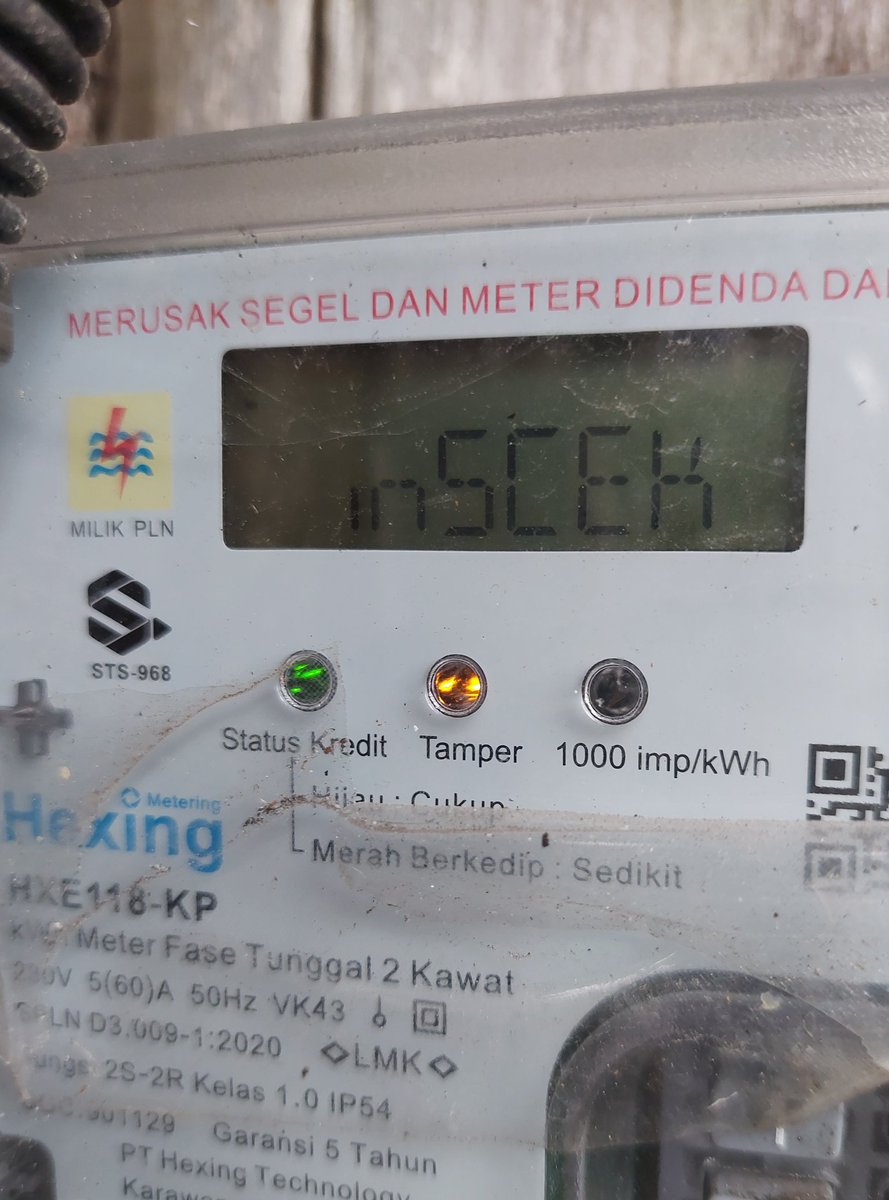 PrimadewiRingga's tweet photo. @pln_123 sudah dilakukan on/off MCB tapi masih seperti ini,mohon info langkah selanjutnya bagaimana agar keterangan "inscek" tidak muncul lagi https://t.co/EtCTdMpmtJ