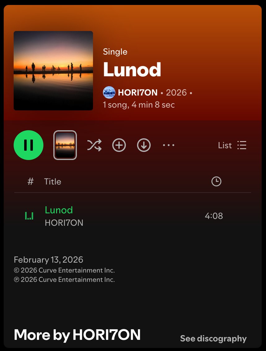 NP: Lunod by HORI7ON 

Why is this a vibe? 😩