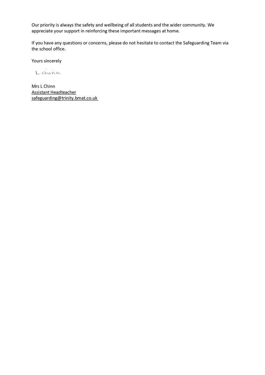 Trinity High School tweet media