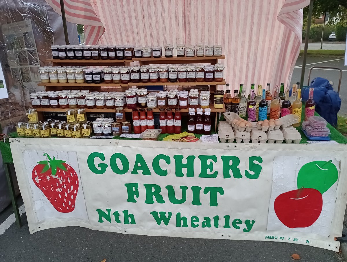 Tomorrow we're at <a href="/WollatonFarmers/">Wollaton Market</a> with apples, pears, eggs, jams, chutneys, honey, juices, cordials etc . Come and see us from 8.30am until 1pm in the Lidl Car Park on Trowell Road, NG82DH