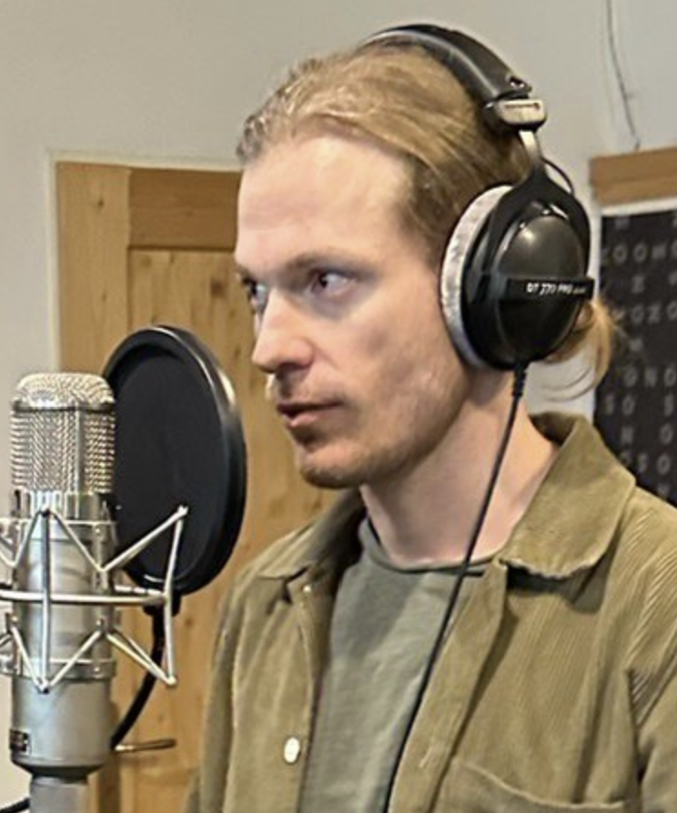 I think she saw the ghost of her husband