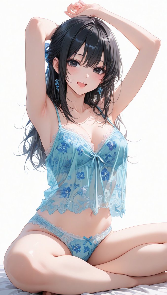 amefuchichan's tweet photo. ヨガですか？
伸びしただけ？
ああ、そうですか。

Original SFW illustration. From my novel. No nudity.
#AIイラスト #AIart #SFW https://t.co/huN0NqU3ZH