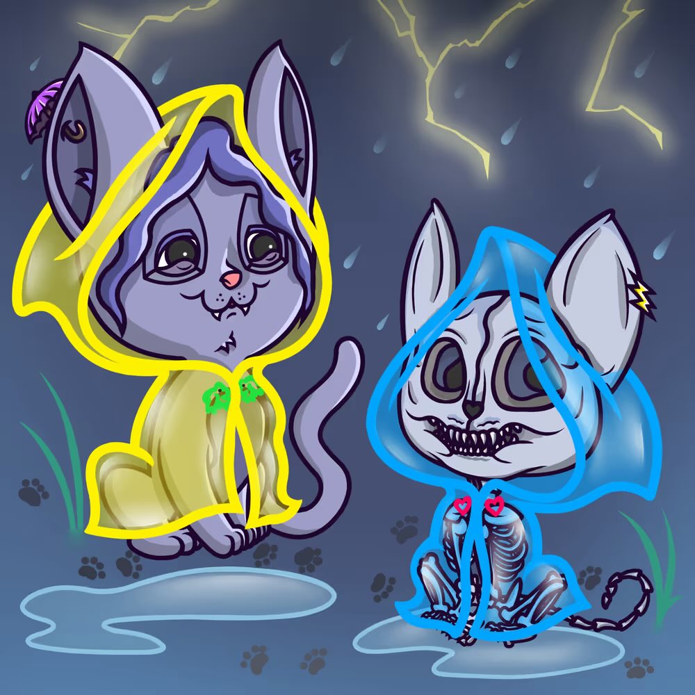 GIVEAWAY 🚨🚨🚨🚨🚨🚨🚨

Do you want these cuties under the rain ☔️ 🐱?? 

“RandoRaining”

1️⃣ Follow <a href="/Randocatss/">Randocats</a> &amp; me.
2️⃣ Like&amp;Retweet.
3️⃣ Tag friends.

We follow back, let’s GROW 💯❤️‍🔥

48 hours 🚨🚨🚨 Good luck 🍀🍀🍀
