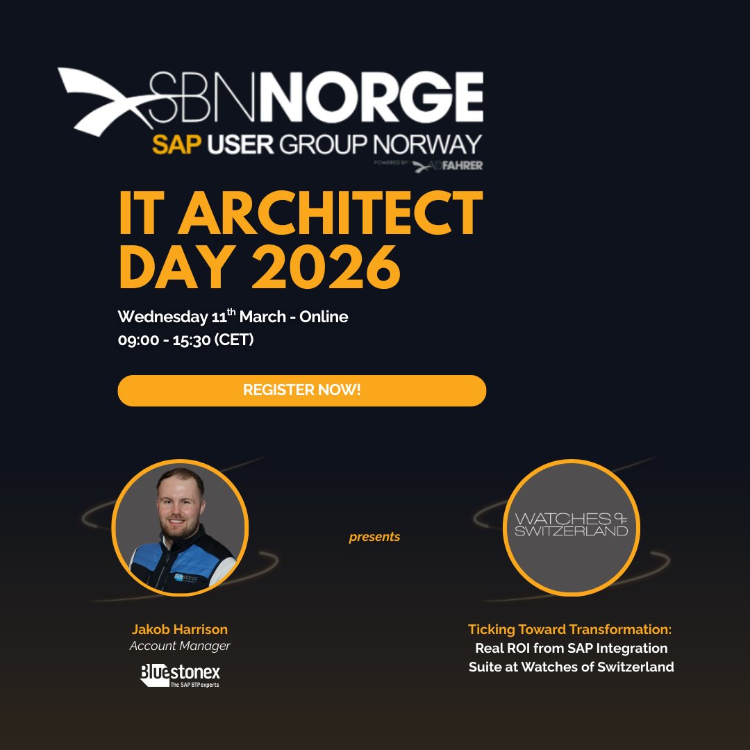 Bluestonex - SAP BTP Experts tweet media