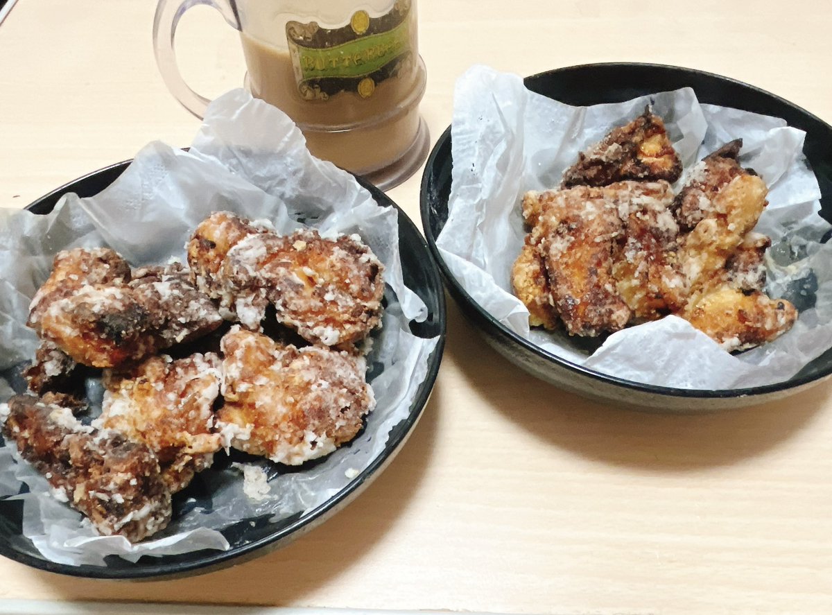 mionahonami's tweet photo. 今日は鳥のもも肉と軟骨の唐揚げ作った！ https://t.co/VUDRgEmzbw