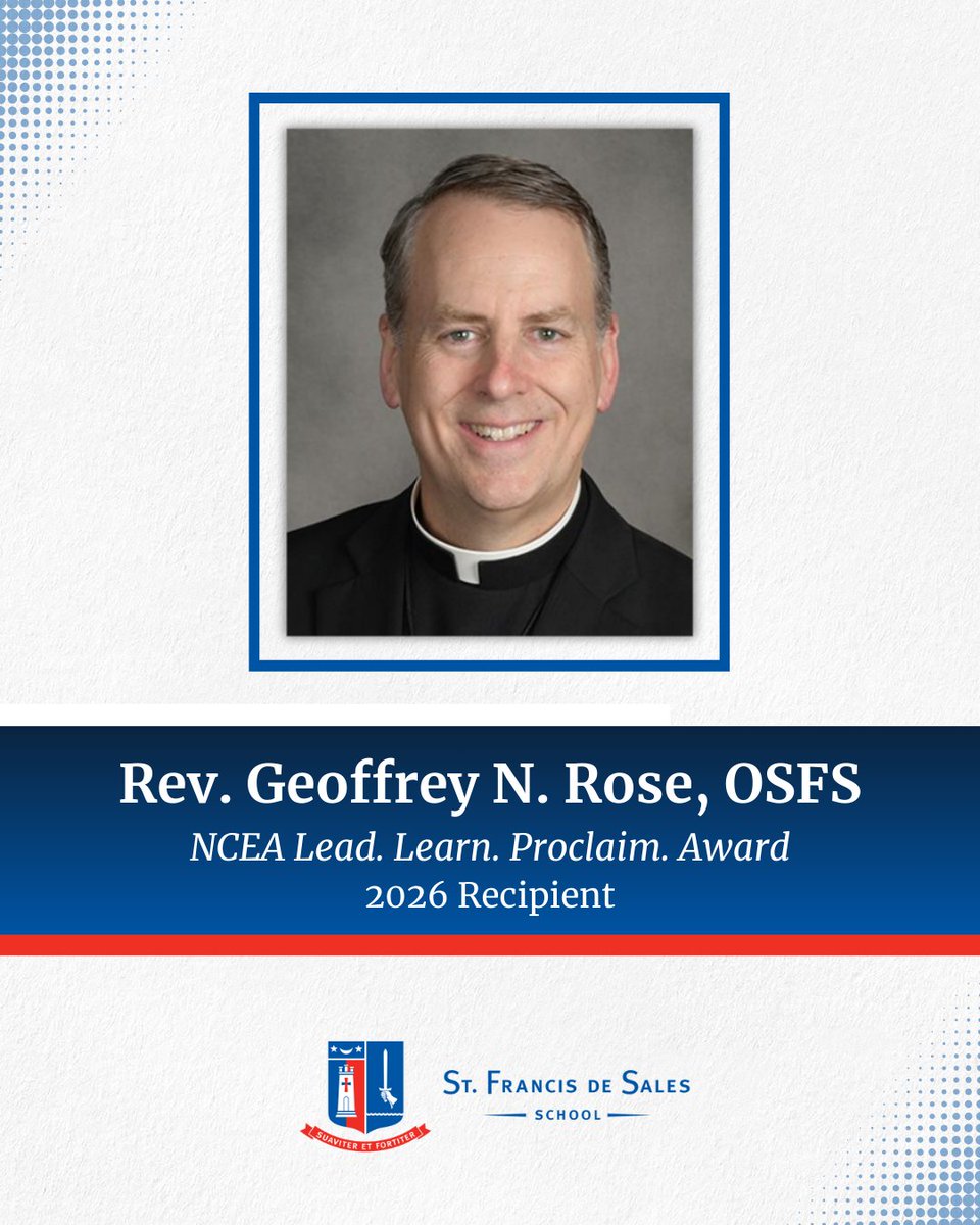 St. Francis de Sales School⚔️ tweet media