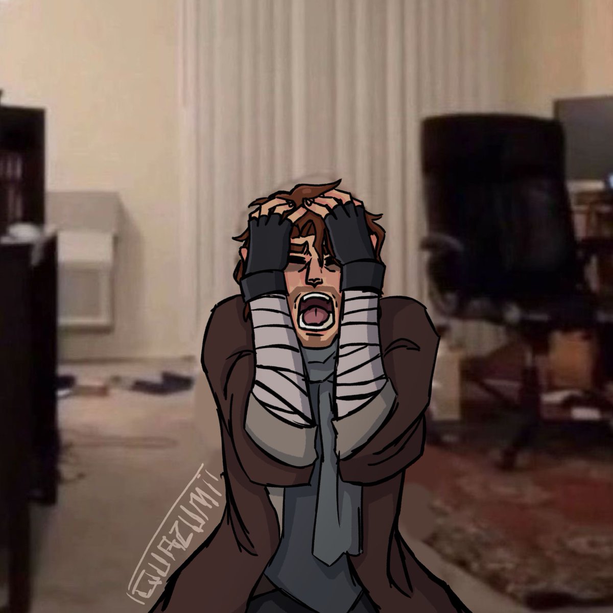 🌌🔥} Lou! (Caleb widowgast says trans rights) tweet media