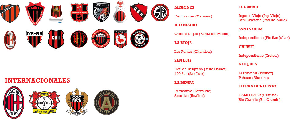 RAYAS 🔴⚫️

También me sorprendieron las rayadas rojo y negro, pero porque pensé que serian mas. Son incluso menos populares que su variante tricolor. Patronato, Douglas y Def. de Belgrano son los mas populares con esta combinación.