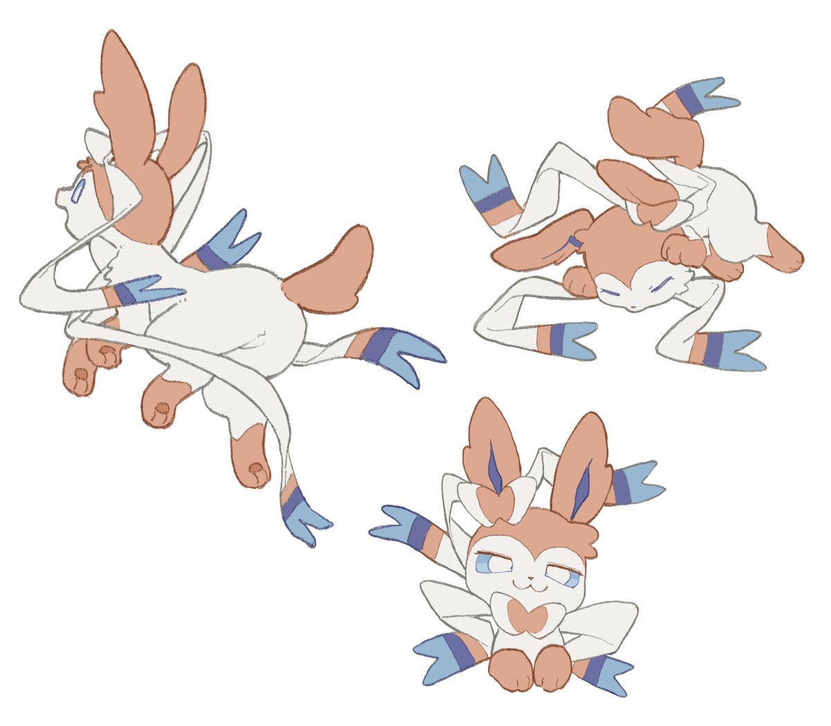 pidahuang's tweet photo. 小猫伊布？
#Pokemon #sylveon #Eevee https://t.co/VZK7dpHHE2