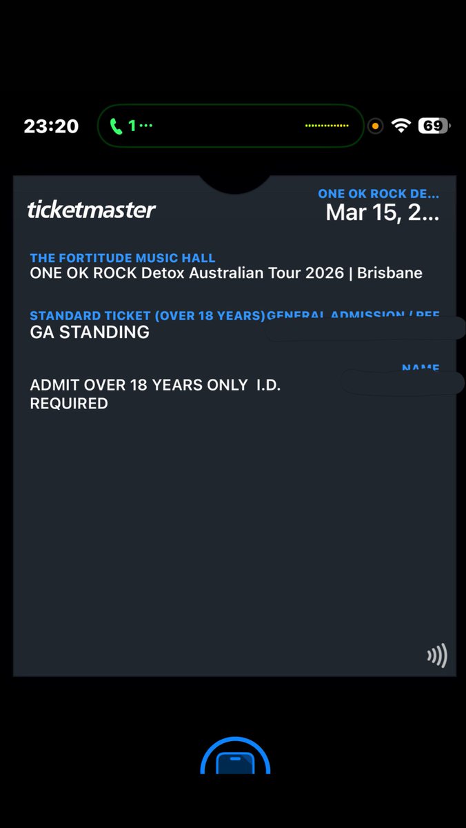 re_kun_man's tweet photo. ONE OK ROCK Australia Tour

① 3/12  
Margaret Court Arena（Melbourne）  
GA Standing 1枚
② 3/15  
The Fortitude Music Hall（Brisbane）  
GA Standing 1枚

行けなくなってしまったため
お譲り先を探しています。
お気軽にDMください🙇‍♂️
#ONEOKROCK  
#ワンオク  
#ONEOKROCKAustralia https://t.co/Y3wP5ZVlmM