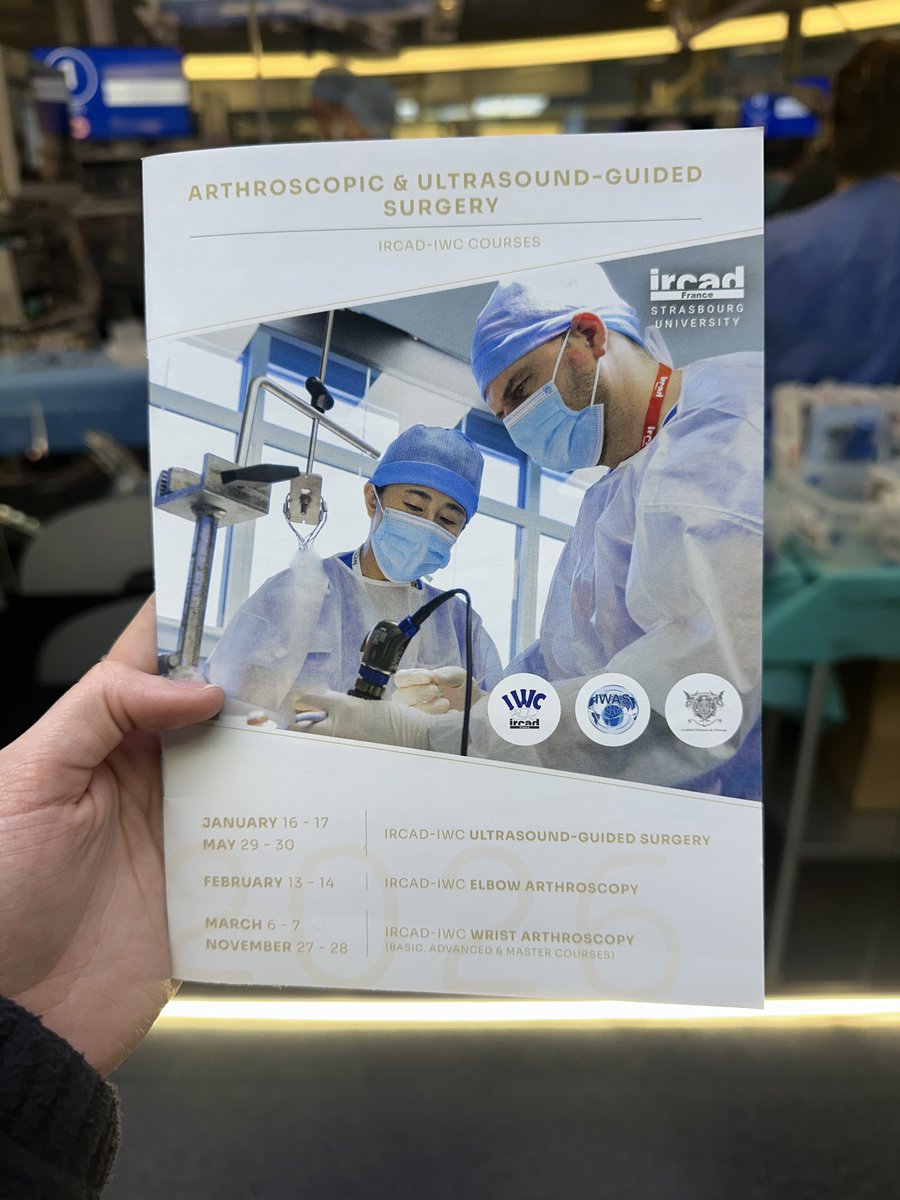 IrcadFrance's tweet image. Today was the final day of our #wrist #arthroscopy course!

#ircad