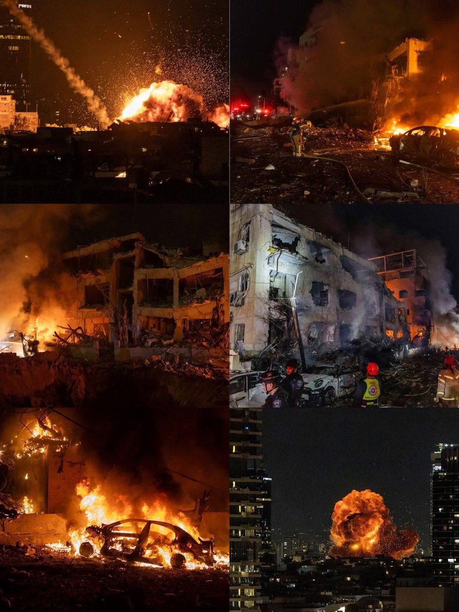 ATTACK ⚠️⚠️⚠️

 The censorship wall has cracked - it’s no longer possible to hide the Iranian strikes on Israel.🇮🇱

After four days of brutal censorship, during which Israeli authorities banned citizens from sharing footage of Iranian missile strikes, the information blackout has