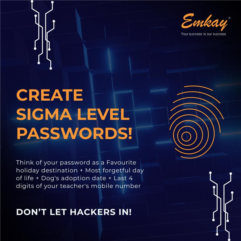 EmkayGlobal's tweet image. The strongest passwords follow one rule:
Patterns that are impossible to guess. 🔐

#Cybersquad at #Emkay #Cybersecurity