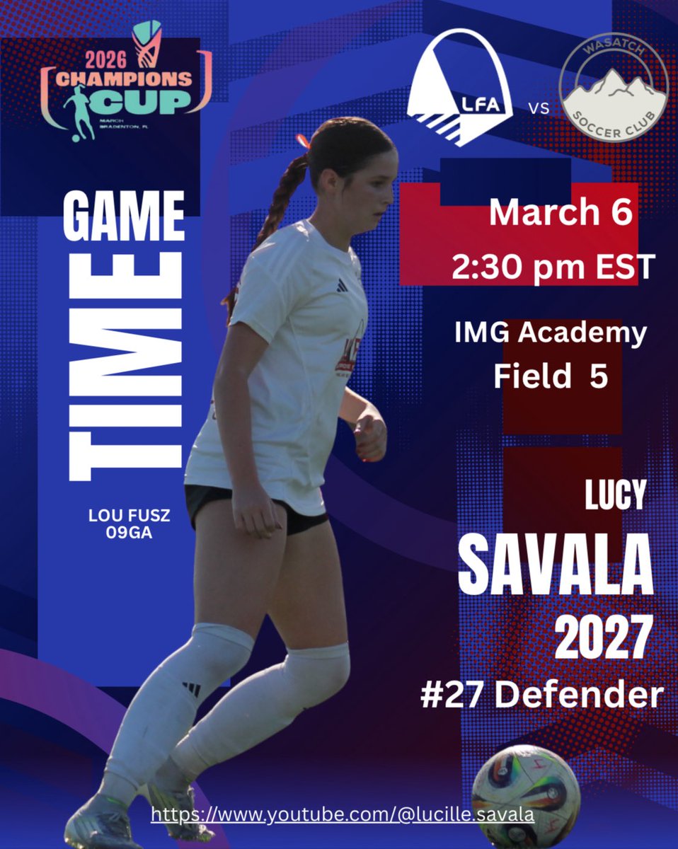 Lucysavala27's tweet photo. Time for game #2 

@LouFuszSoccer @LFA09GA @GAcademyLeague @ImCollegeSoccer @ImYouthSoccer @PrepSoccer @TheSoccerWire @TopDrawerSoccer https://t.co/M9kfYpnwQf